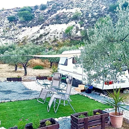 캠프장 Olive Grove Mountain Caravan *