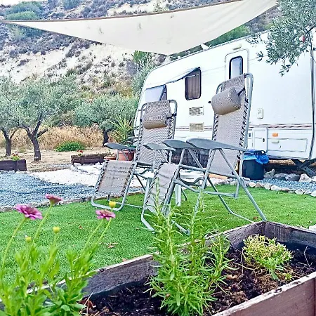 Campsite Olive Grove Mountain Caravan