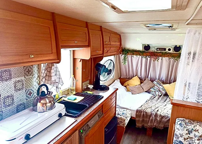 Olive Grove Mountain Caravan Campsite Limnatis